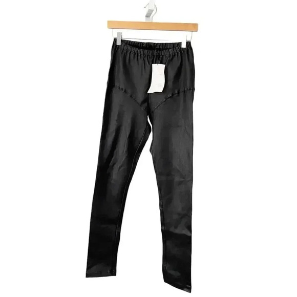 NWT Junya Watanabe Comme des Garçons Leather Leggings size Medium - Picture 2 of 14